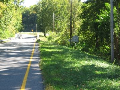 County Line Marker along the Valley Pike. Click for full size. County Line Marker along the Valley Pike image. Click for full size.