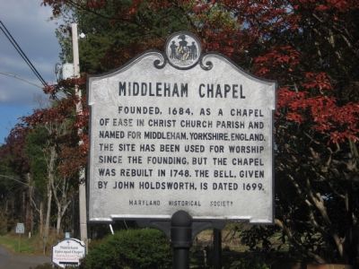 Middleham Chapel Marker image. Click for full size.