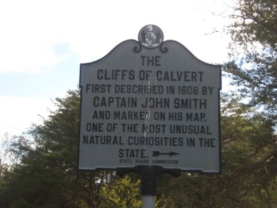 The Cliffs of Calvert Marker image. Click for full size.