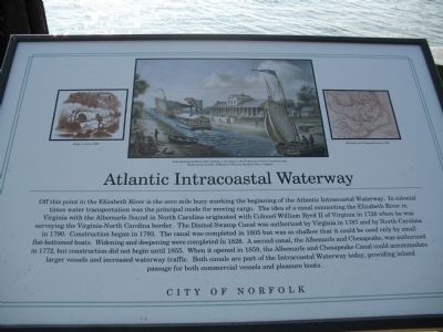 Atlantic Intracoastal Waterway Marker image. Click for full size.
