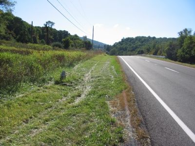 The Stone beside West Bound John S. Mosby Highway (US 17/50) image. Click for full size.