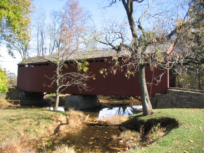Loy's Station Covered Bridge. Click for full size. Loy's Station Covered Bridge image. Click for full size.