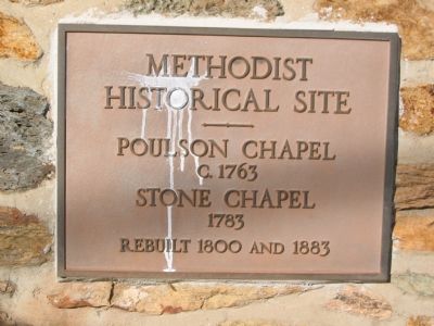 Poulson / Stone Chapel Marker image. Click for full size.
