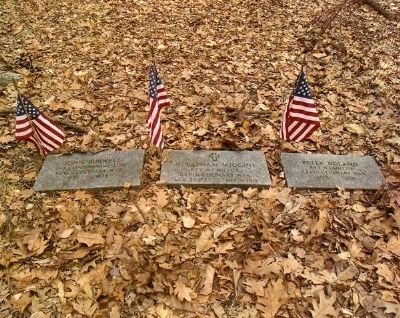 Grave Markers from Revolutionary War Veterans image. Click for full size.