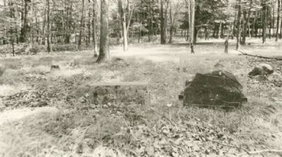 Grave Markers on the site image. Click for full size.