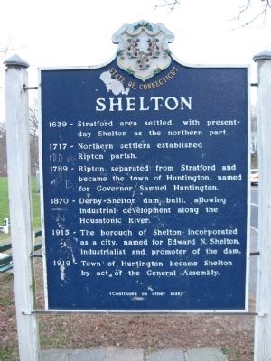 Shelton Marker. Click for full size. Shelton Marker image. Click for full size.