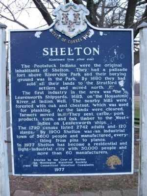 Shelton Marker. Click for full size. Shelton Marker image. Click for full size.
