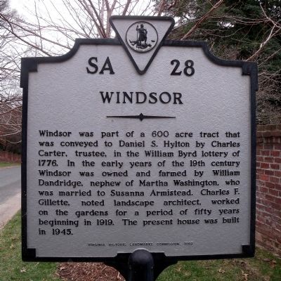Windsor Marker. Click for full size. Windsor Marker image. Click for full size.