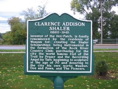 Clarence Addison Shaler Marker image. Click for full size.