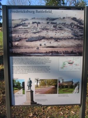 Fredericksburg Battlefield Marker image. Click for full size.