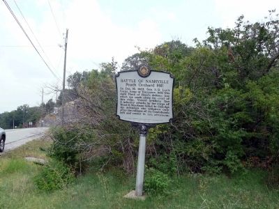 Battle of Nashville Marker image. Click for full size.