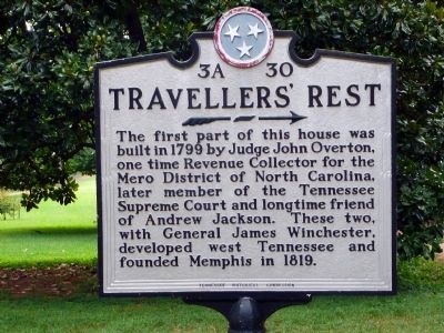Travellers' Rest Marker image. Click for full size.