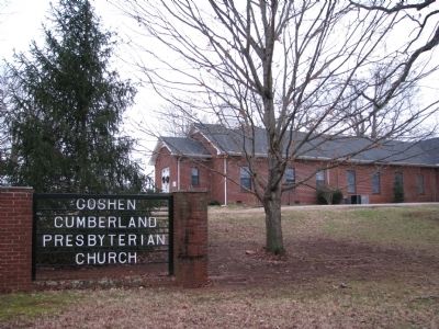 Goshen Cumberland Presbyterian Church. Click for full size. Goshen Cumberland Presbyterian Church image. Click for full size.
