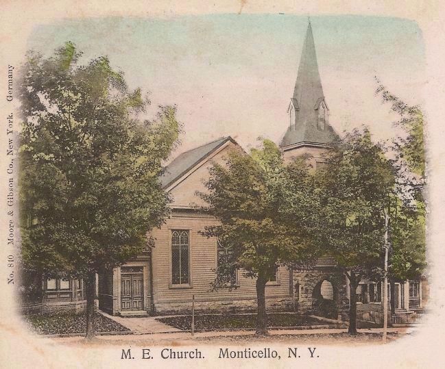 Monticello Methodist Church image. Click for full size.