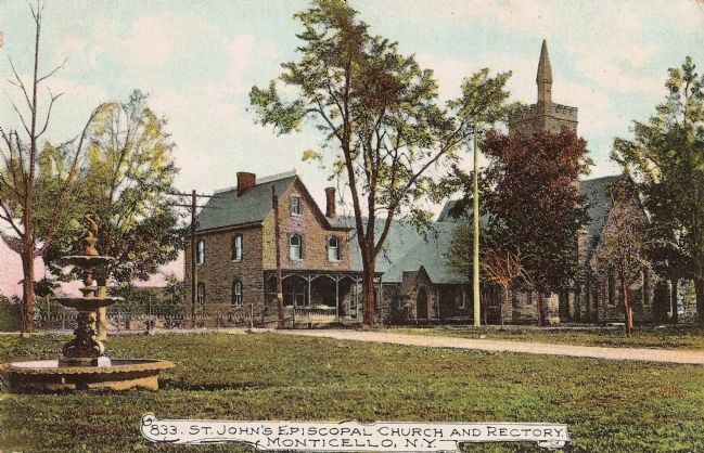St. John's Episcopal Church and Rectory image. Click for full size.
