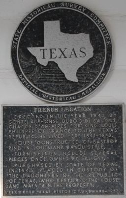 French Legation Marker image. Click for full size.