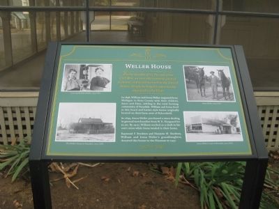 Weller House Marker image. Click for full size.