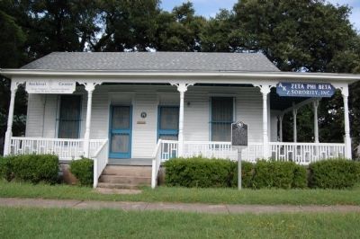 Thompson Home and Marker. Click for full size. Thompson Home and Marker image. Click for full size.