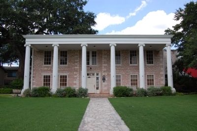 The Johnson Home and Marker. Click for full size. The Johnson Home and Marker image. Click for full size.