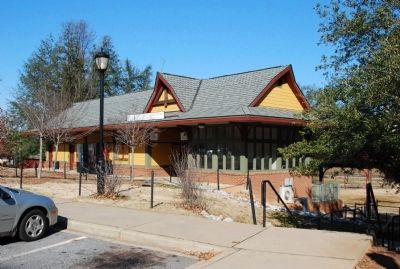 Cleveland Park Train Depot. Click for full size. Cleveland Park Train Depot image. Click for full size.