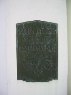 Church Plaque image. Click for full size.