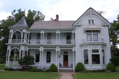 Barr Mansion and Marker image. Click for full size.