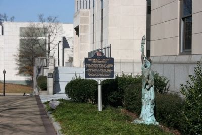 Jefferson County Courthouses Marker. Click for full size. Jefferson County Courthouses Marker image. Click for full size.