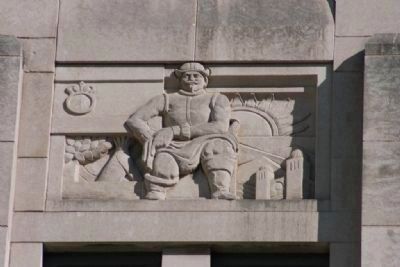 Jefferson County Courthouse Sculputed Relief 2 by Artist Leo Friedlander. Click for full size. Jefferson County Courthouse Sculputed Relief 2 by Artist Leo Friedlander image. Click for full size.