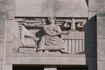 Jefferson County Courthouse Sculputed Relief 4 by Artist Leo Friedlander. Click for full size. Jefferson County Courthouse Sculputed Relief 4 by Artist Leo Friedlander image. Click for full size.