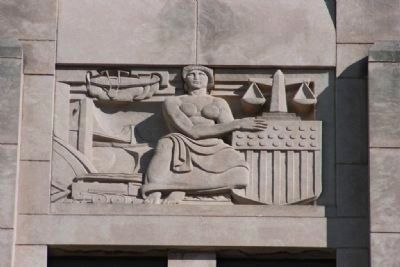 Jefferson County Courthouse Sculputed Relief 4 by Artist Leo Friedlander image. Click for full size.
