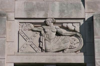 Jefferson County Courthouse Sculputed Relief 5 by Artist Leo Friedlander. Click for full size. Jefferson County Courthouse Sculputed Relief 5 by Artist Leo Friedlander image. Click for full size.