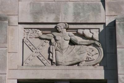 Jefferson County Courthouse Sculputed Relief 5 by Artist Leo Friedlander image. Click for full size.