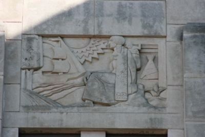 Jefferson County Courthouse Sculputed Relief 7 by Artist Leo Friedlander image. Click for full size.