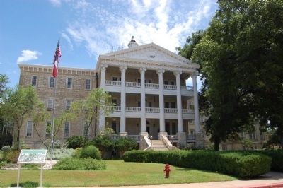 Austin State Hospital Administration Building and Marker. Click for full size. Austin State Hospital Administration Building and Marker image. Click for full size.