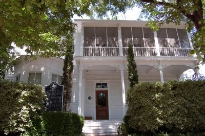 The Boardman-Webb House and Marker image. Click for full size.