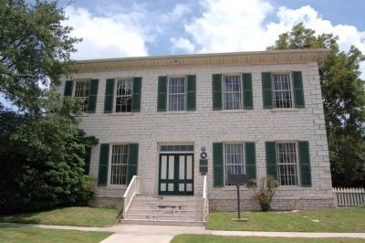Carrington-Covert House and Marker. Click for full size. Carrington-Covert House and Marker image. Click for full size.