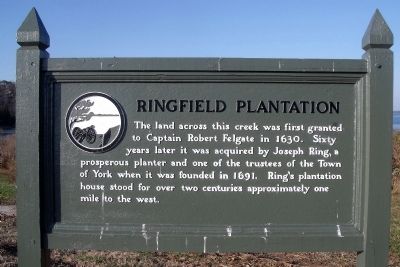 Ringfield Plantation Marker image. Click for full size.