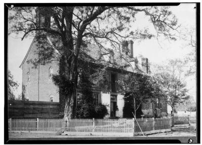 Ringfield, King Creek, Yorktown, York County, VA (HABS VA,100-YORK.V,3-) image. Click for full size.