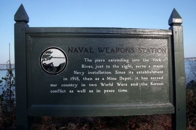 Naval Weapons Station Marker image. Click for full size.