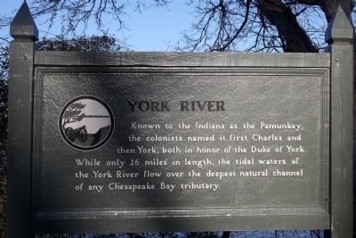 York River Marker. Click for full size. York River Marker image. Click for full size.