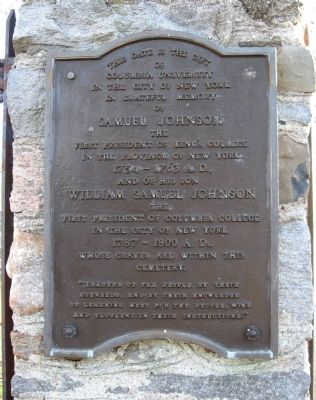 Christ Episcopal Church Cemetery Gate Marker. Click for full size. Christ Episcopal Church Cemetery Gate Marker image. Click for full size.
