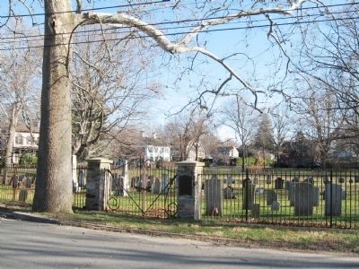 Christ Episcopal Church Cemetery Gate Marker. Click for full size. Christ Episcopal Church Cemetery Gate Marker image. Click for full size.