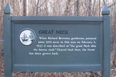 Great Neck Marker. Click for full size. Great Neck Marker image. Click for full size.