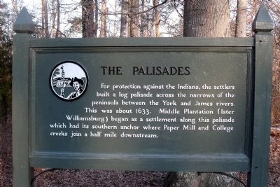 The Palisades Marker image. Click for full size.
