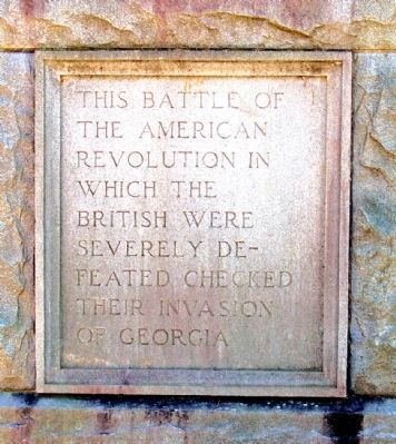 The Battle of Kettle Creek Marker (Side 2). Click for full size. The Battle of Kettle Creek Marker (Side 2) image. Click for full size.