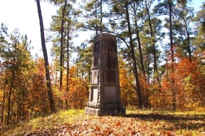 The Battle of Kettle Creek Monument image. Click for full size.