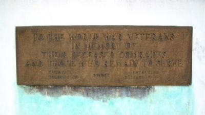 Ashland County World War Memorial Marker image. Click for full size.
