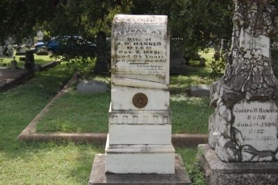 Susanna W. Dickinson Gravestone image. Click for full size.