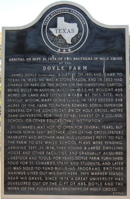 Doyle Farm Marker. Click for full size. Doyle Farm Marker image. Click for full size.