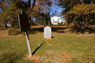 Rock Methodist Church Wilkes County Marker and Church image. Click for full size.